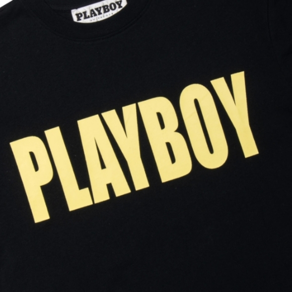 yellow playboy bunny shirt